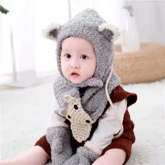 baby winter hat set