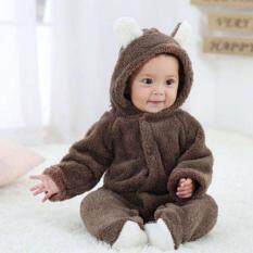 ❤️Cutiebaby Sơ Sinh Cho Bé Gái Bé Trai Tập Đi Cho Trẻ Sơ Sinh Dài Tay Có Romper Áo Liền Quần Áo Khoác Mùa Đông