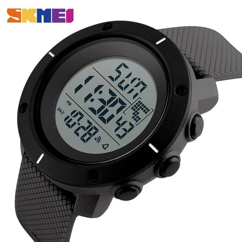 SKMEI Men Sport Watch Simple Digital Watches Double Time Countdown Clock Minimalist Watch Waterproof Wristwatches Jam tangan lelaki 1213
