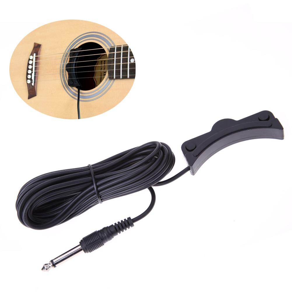 Acoustic Guitar Amplifier Soundhole Pickup 6.3mm Jack 5M Cable
