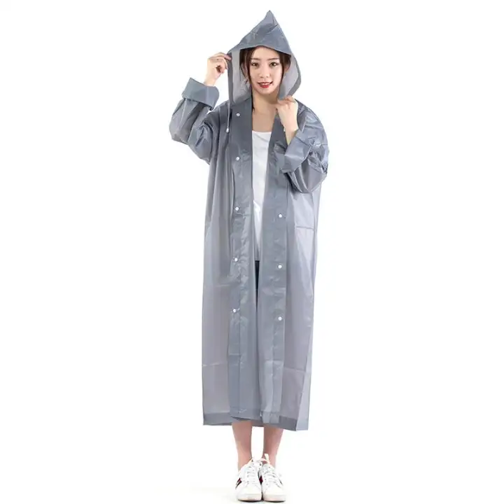 transparent raincoat