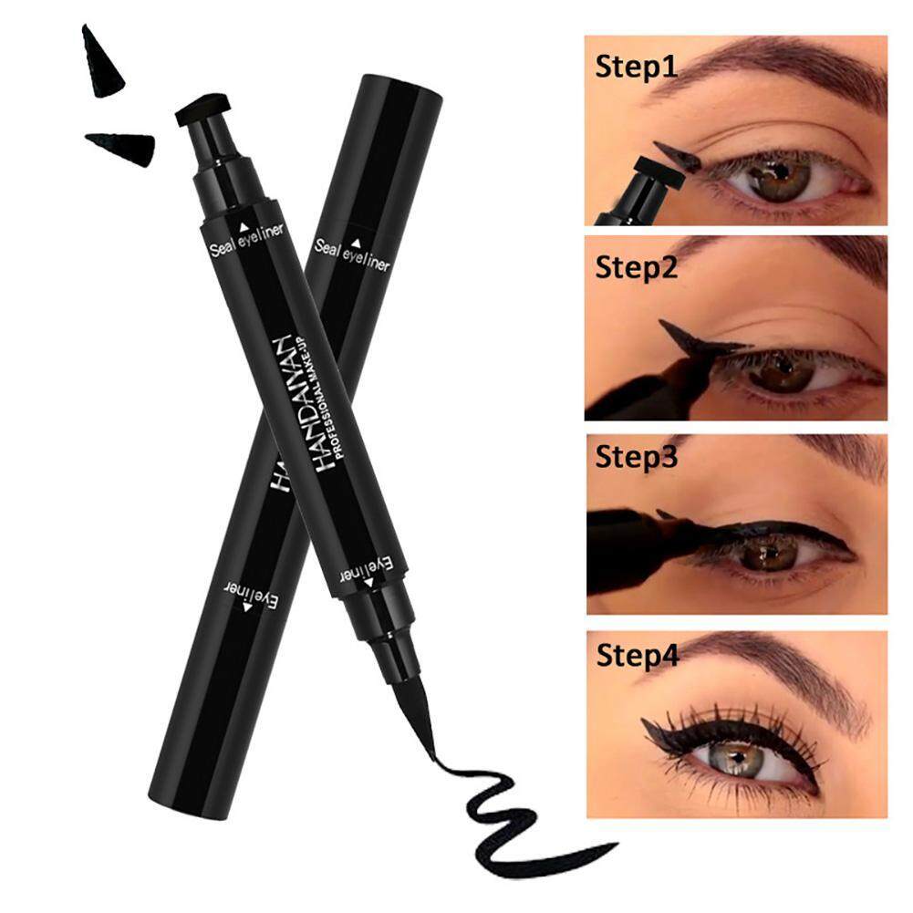 Waterproof Triangular Eyeliner Double Sided Long Lasting Seal Eyeliner Cosmetics Tool