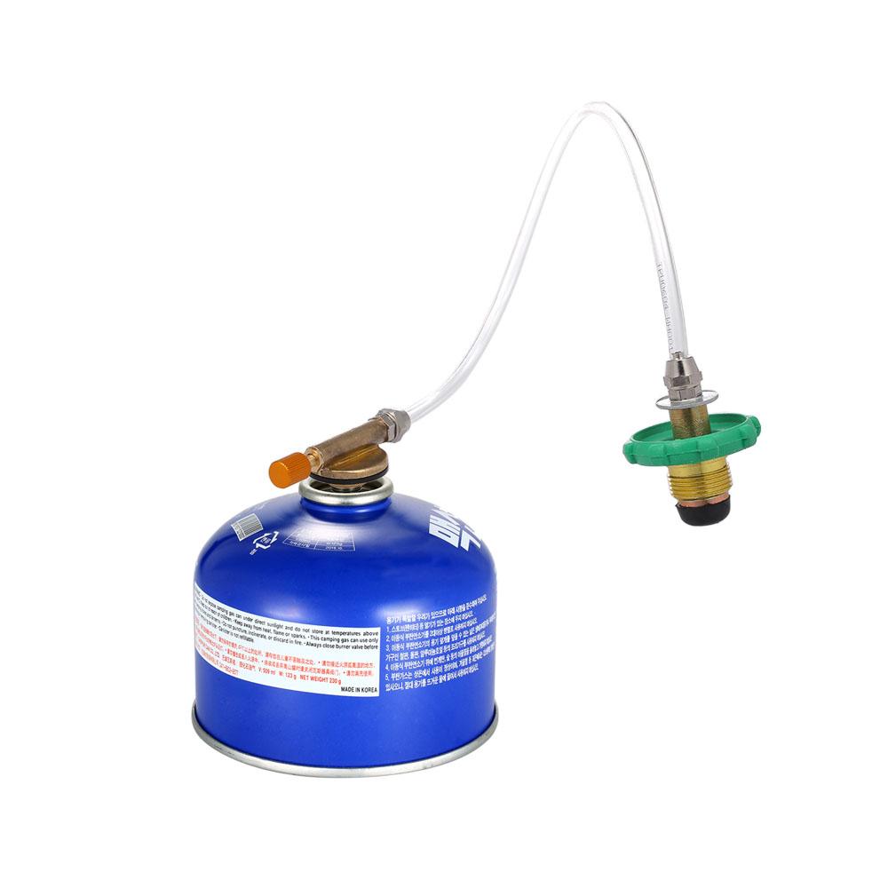 TOMSHOO Bếp Cắm Trại Bộ Chuyển Đổi Nạp Propane Khớp Nối Bình Xi Lanh Phẳng Bộ Chuyển Đổi Bình