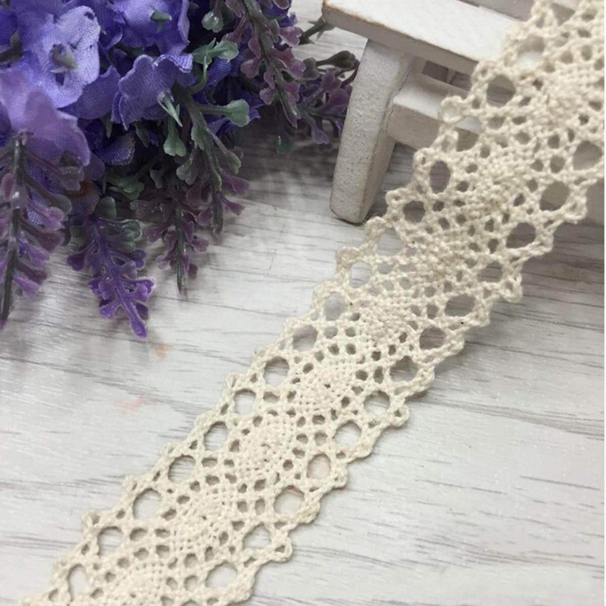 vintage ivory lace trim