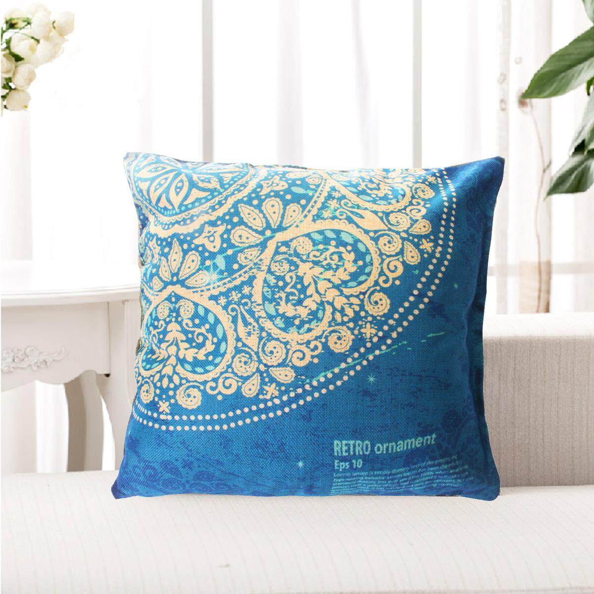 Cotton Linen Home Decor Throw Pillow Case Cushion Cover Geometry Nature