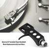 【In Stock】Turntable Phono Headshell Universal Black LP Turntable Headshell Mount Replacement with Lead Wires - intl