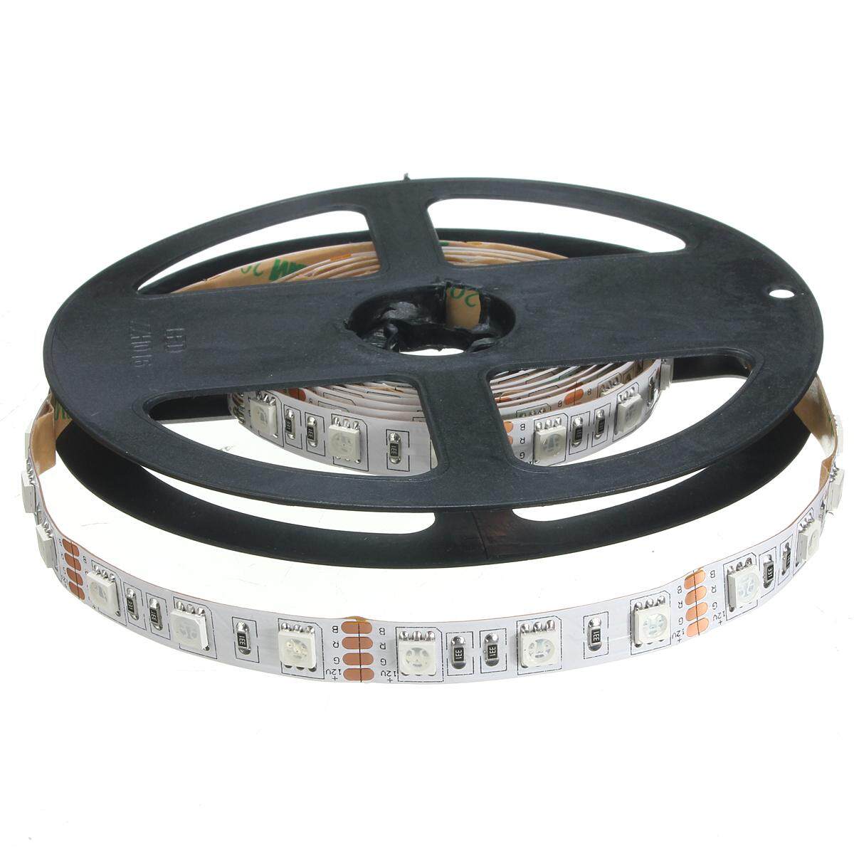 4:1 5050 Grow LED Strip Light Aquarium Greenhouse Hydroponic Plant 12V 12W