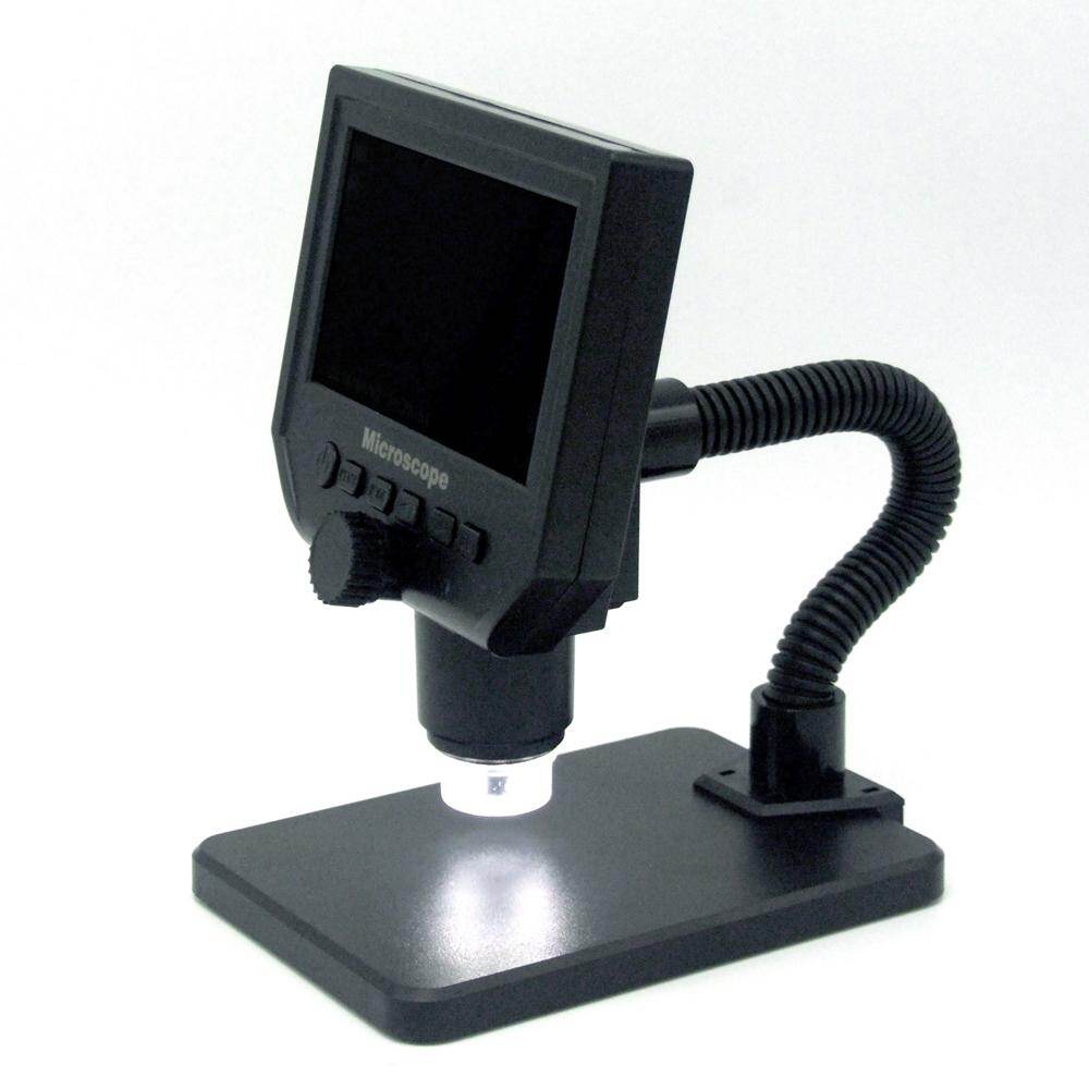 G600 Portable LCD Digital Microscope with High Brightness 8 LEDs and Built-in Lithium Battery