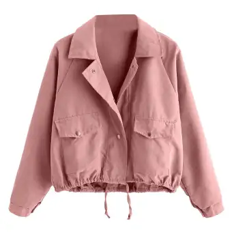 short pink blazer