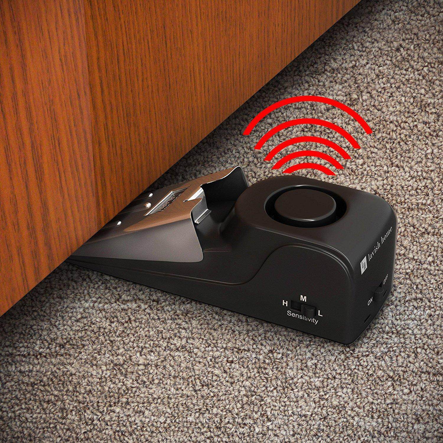 Upgraded Door Stop Alarm Great For Traveling Security Door