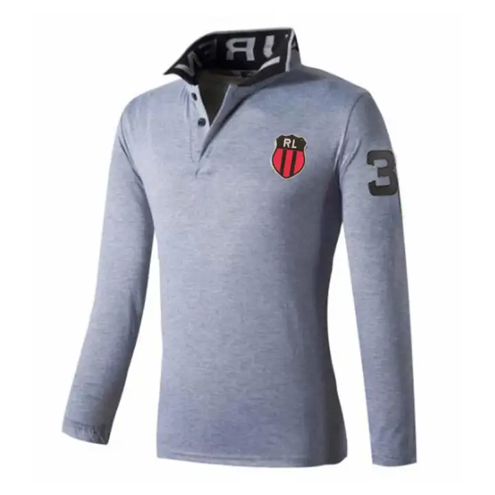 rl long sleeve polo