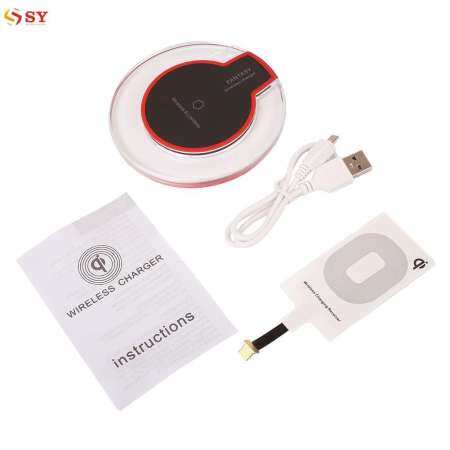 So Young Qi Charger Wireless Charger Slim DC 5V High Speed Receiver for iPhone 5/6/7/Plus