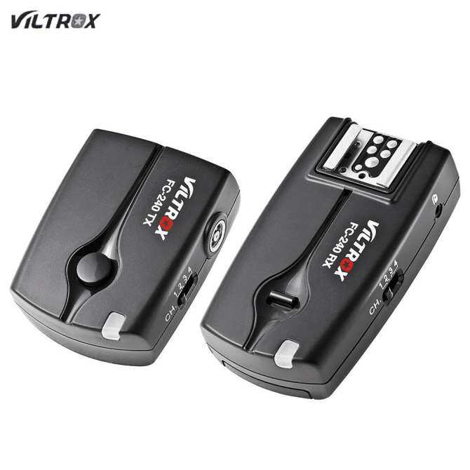 VILTROX FC 240 N3 3 In 1 2.4 GHz Nirkabel Wifi Pelepasan Rana Transceiver Pemicu Flash untuk Nikon (Hitam)-Intl