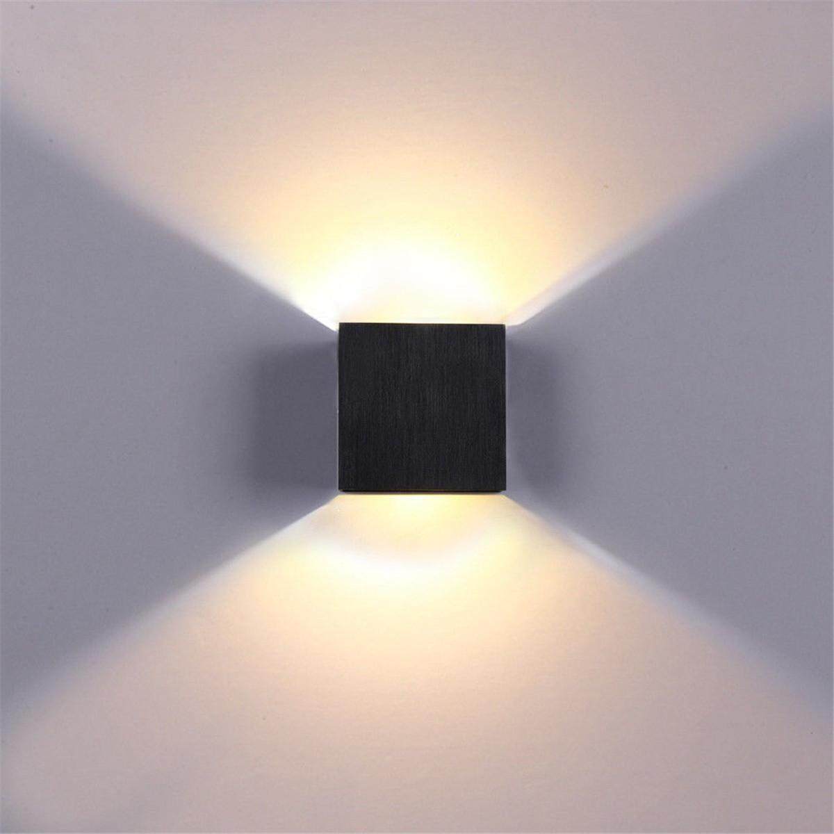 Modern 6W LED Wall Light Up Down Lamp Sconce Spot Light Home Bedroom Fixture