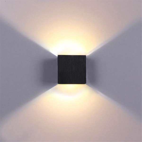 Modern 6W LED Wall Light Up Down Lamp Sconce Spot Light Home Bedroom Fixture