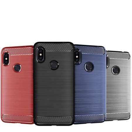 เกราะทนทานฝาหลังสำหรับ Xiaomi Redmi หมายเหตุ 6 Pro (ขนาดหน้าจอหลัก: 6.26 นิ้ว) ซิลิโคนนุ่ม TPU คาร์บอนไฟเบอร์เนื้อสัมผัสเคสโทรศัพท์ เกราะทนทานฝาหลังสำหรับ Xiaomi Redmi หมายเหตุ 6 Pro (ขนาดหน้าจอหลัก: 6.26 นิ้ว) ซิลิโคนนุ่ม TPU คาร์บอนไฟเบอร์เนื้อสัมผัสเคสโทรศัพท์