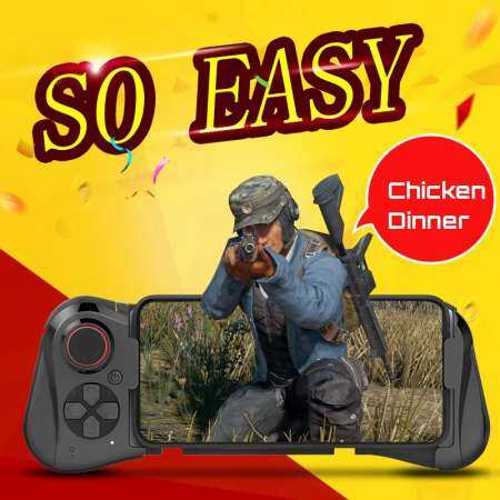 จอยเกมส์บลูทูธ PUGB Controller Universal จอยควบคุมเกม PUGB โทรศัพท์มือถือการควบคุมจอยสติ๊กสำหรับ Android สมาร์ทโฟนระบบ IOS
