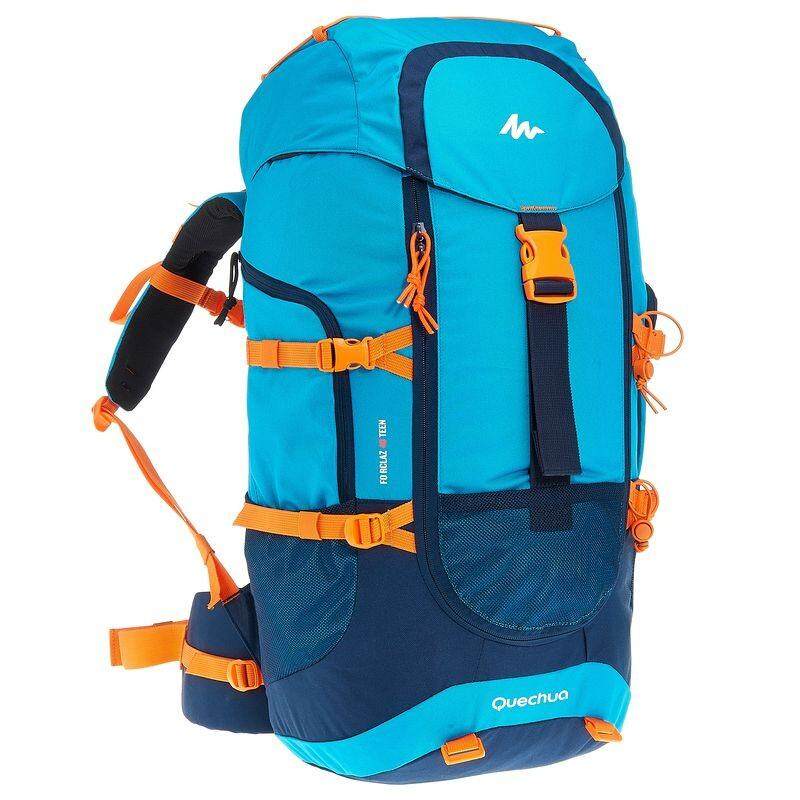 Quechua Spain FORCLAZ 40 L JUNIOR HIKING BACKPACK BLUE Lazada