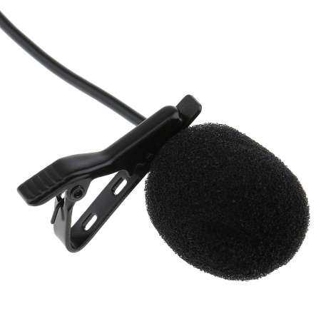Miracle Shining Lavalier Lapel Tie Clip-on Vacuum Tube Microphone XLR 3Pin