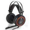 OSMAN หูฟังสำหรับเล่นเกมแบบมีสาย USB 7.1 เสียงรอบทิศทางชุดหูฟังพร้อมไมโครโฟน