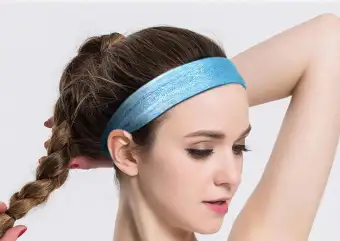 Men Women Sweatband Quick Dry Hair Bands Sweat Absorbing Running