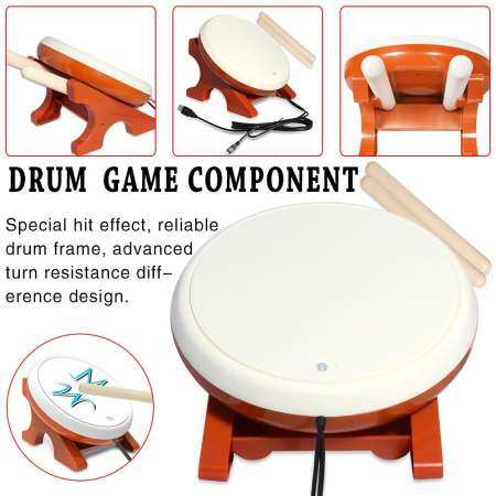HXM TP4-1761 PS4 เกม Taiko กลอง PS4 เกมกลอง PS4 เกมโปรอุปกรณ์เสริม