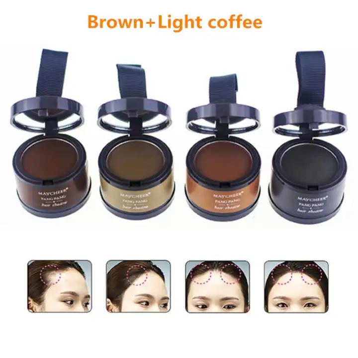 Jiuch 2pcs Fluffy Thin Hair Powder Pang Pang Hair Line Shadow