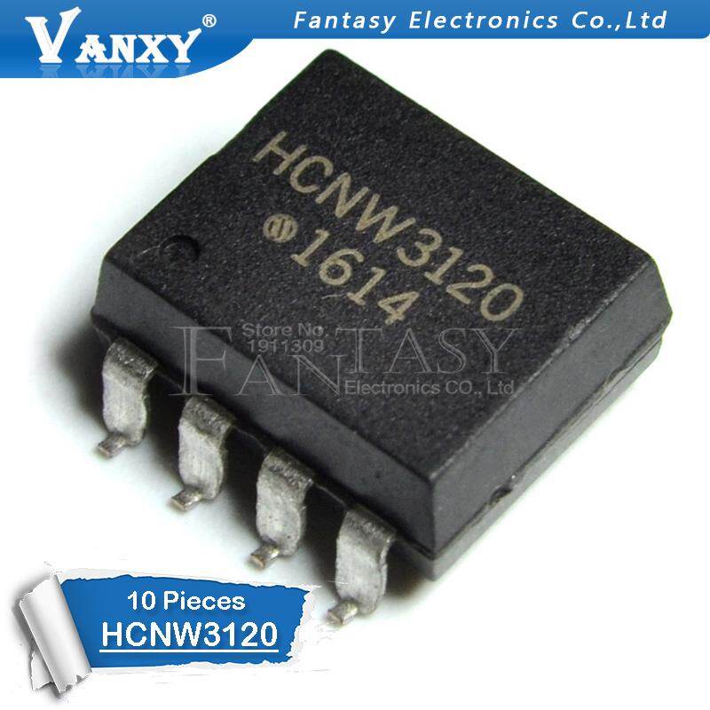 10pcs HCNW3120 SOP8 HCNW-3120 SOP-8 AHCNW3120 SOP Optical isolator ...