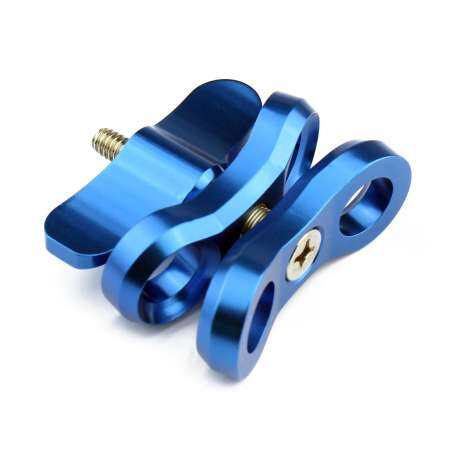 Camera Accessory Diving Lights Ball Butterfly Clip Arm Clamp Mount Aluminum For Gopro Hero 3+/4/5 Xiaoyi Gitup SJ6000 Camera Red