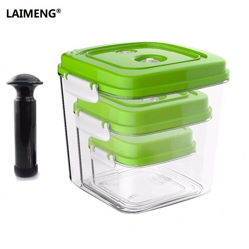 Vacuum Food Container Large Capacity Canister For Coffee Storage 500ml 1400ml 3000ml