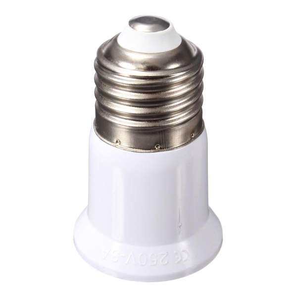 10pcs E27 to E27 Base Screw LED Light Lamp Bulb Holder Adapter Socket Converter 220V