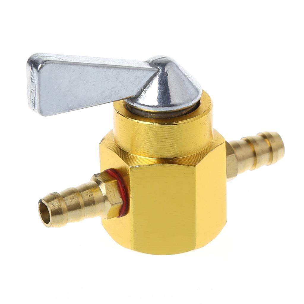 Universal 6mm In-Line Petrol Fuel Tap Motorcycle On-OFF Petcock Fuel Switch