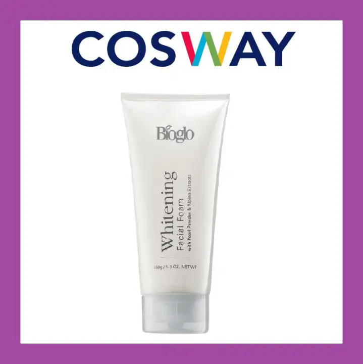 bioglo whitening facial foam