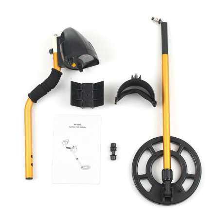 Jiuch XJING Professional Waterproof Underground เครื่องตรวจจับโลหะ MD-3009II โลหะความไวสูง Hunter สีดำ Finder 8 นิ้ว