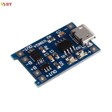 So Young 5V 1A Micro USB 18650 Li-Ion Battery Charging Board Charger Module + Protection