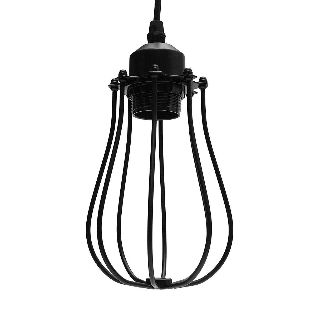 Vintage Light Retro Industrial Metal Shade Ceiling Pendant Lamps Edison Bulb - intl