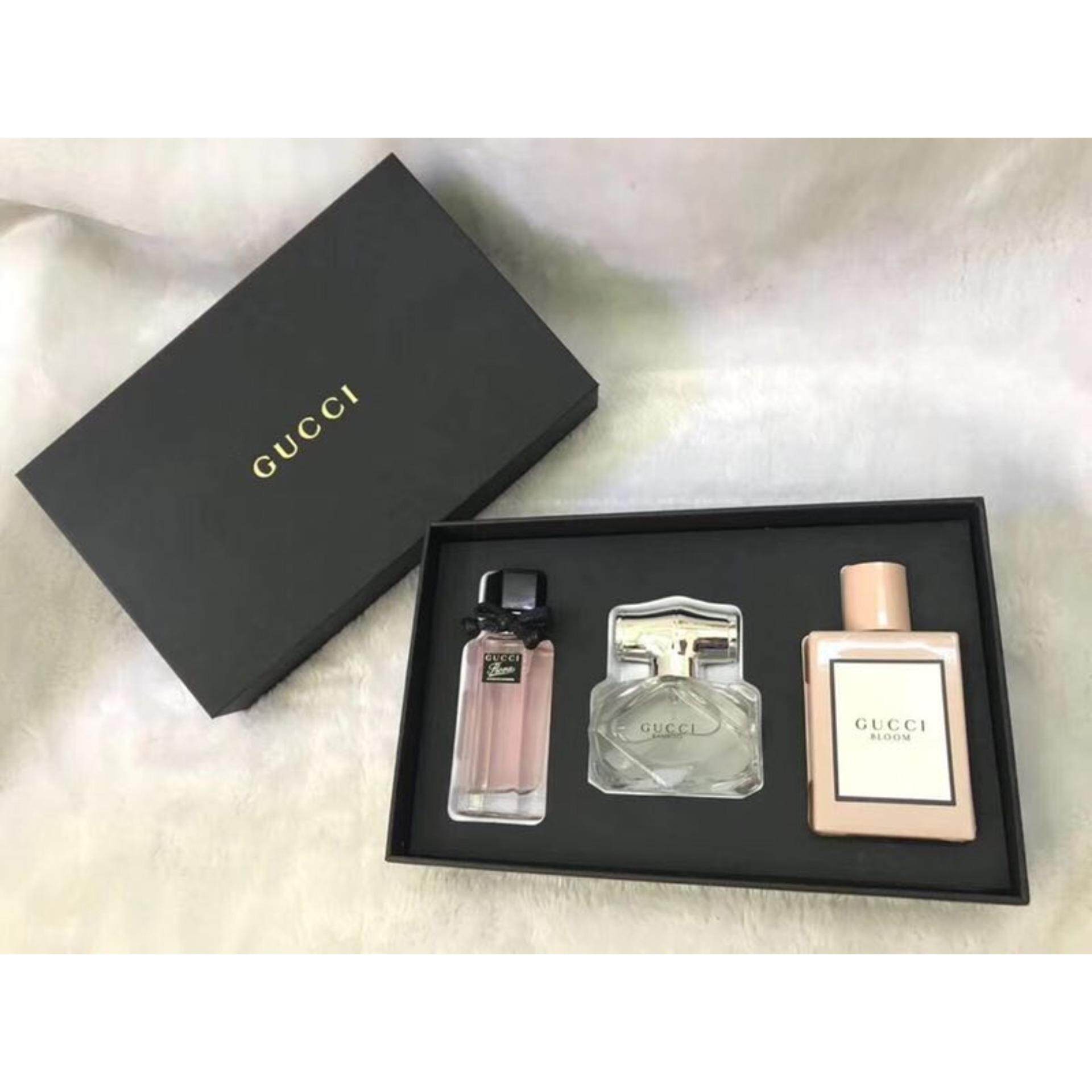Guccii New Black Parfum Set for Women 3 in 1 with 30ml