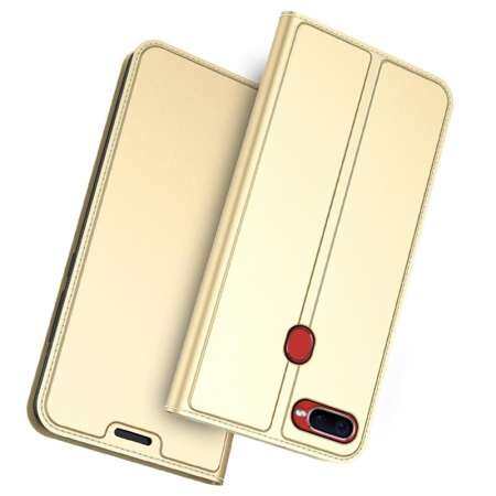 เหมาะสำหรับสำหรับ OPPO F9 หนัง PU Ultra บางพลิกฝาครอบพร้อมช่องเสียบบัตรและขาตั้ง เหมาะสำหรับสำหรับ OPPO F9 หนัง PU Ultra บางพลิกฝาครอบพร้อมช่องเสียบบัตรและขาตั้ง