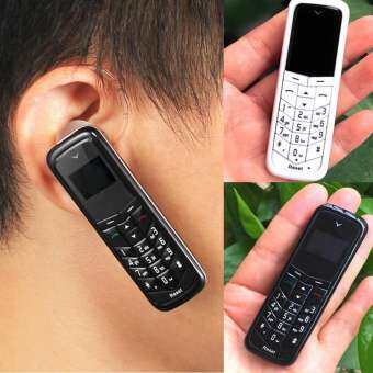 Bermoon M50 หูฟังบลูทูธไร้สายหูฟังที่เล็กที่สุดมินิเล็กๆมือถือโทรศัพท์มือถือบลูทูธ Dialer 0.66 นิ้วเครื่องเล่น MP3