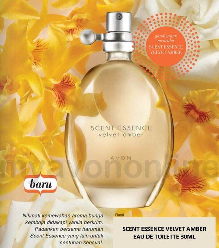 Avon scent essence online velvet amber