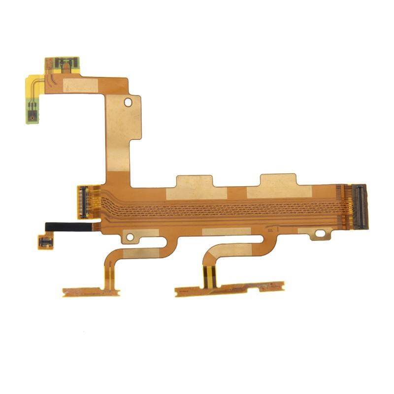 Power Button & Volume Button & Microphone Ribbon Flex Cable for Sony Xperia C3