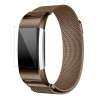 SPACICKIE Milanese Stainless Steel Watch Band Strap Bracelet + HD Film For Fitbit Charge 2