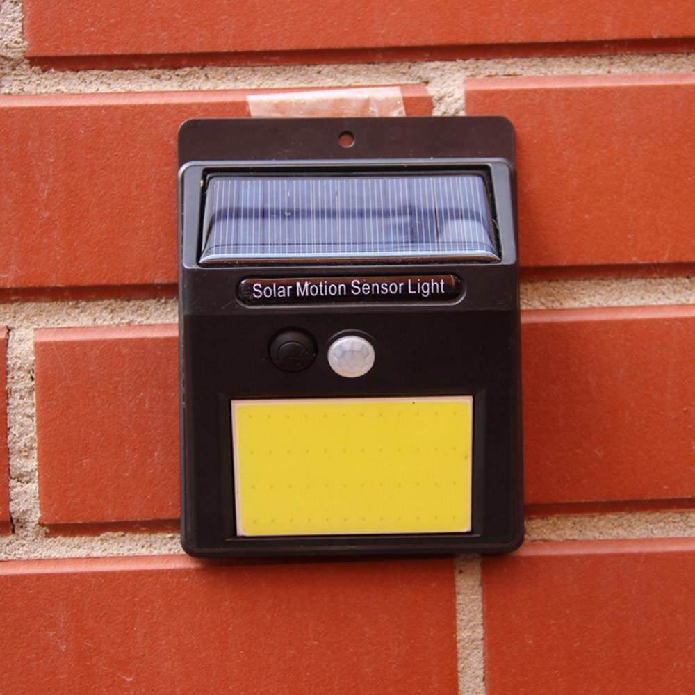 lagobuy 48 LED Solar Powered Light Waterproof Infrared Sensors Lamp Wall Light