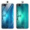Hicase For OPPO A3S/A5 Beautiful Luminous Effect Tempered Glass Back Cover TPU Bumper Protective Case : image Hicase For OPPO A3S/A5 Beautiful Luminous Effect Tempered Glass Back Cover TPU Bumper Protective Case