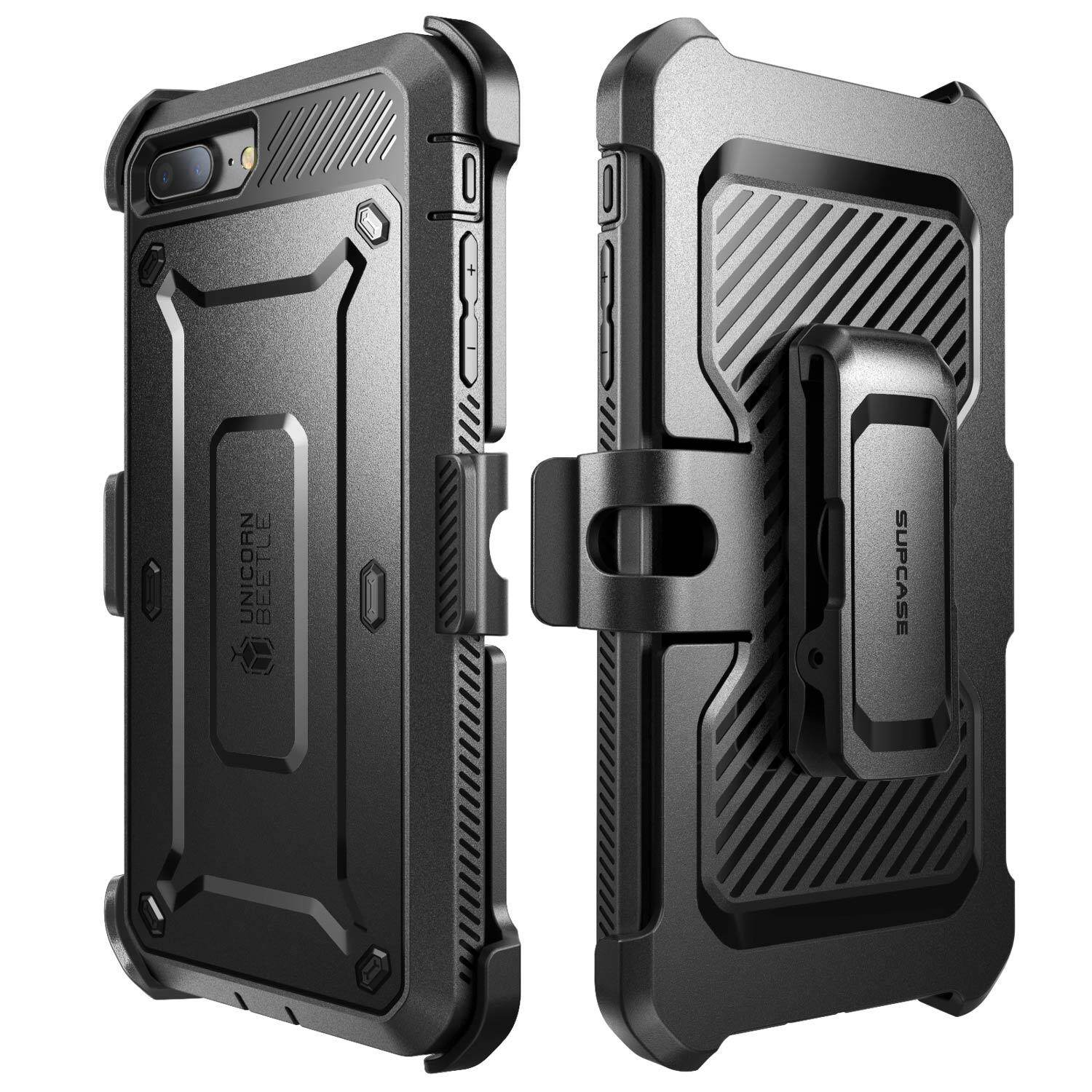BẢO VỆ SUPCASE iPhone 7 Plus 8 Plus Toàn thân Shocproof Bao Da Kẹp có Nắp Đậy Bảo Vệ Màn Hình