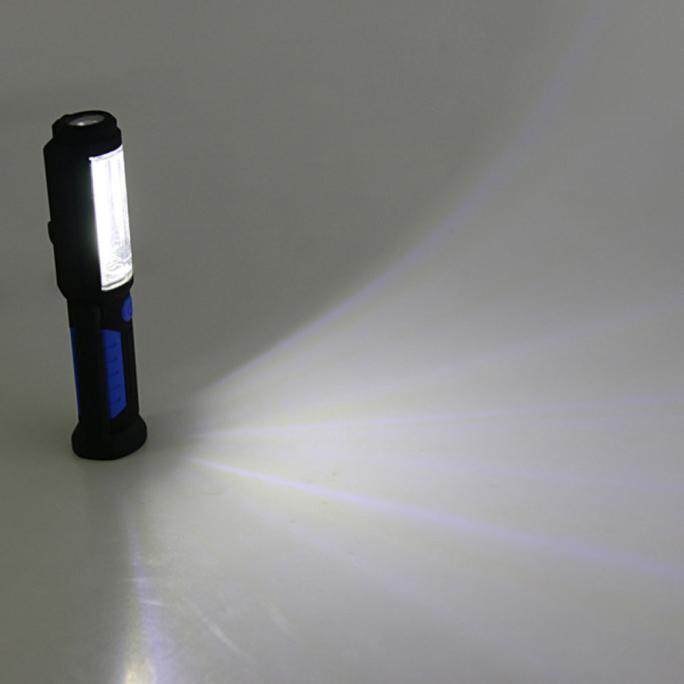 USB Torch Multi Light Bright LED Lamp Torch Magnetic Base Flashlight