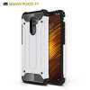 Pocophone F1, ชุดเกราะไฮบริดกันกระแทก Heavy Duty Dual Layer [พลาสติกนุ่ม + พลาสติกแข็ง] เกราะที่ป้องกันเคสสำหรับ Xiaomi Poco F1