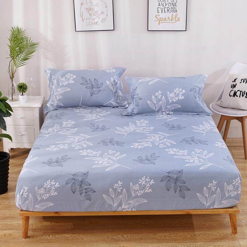 100% Cotton Trang Bị Bedsheet Bộ Chăn Ga Gối (1 Thoải Mái + 1 máy tính Trang Bị Bedsheet + 2 vỏ Gối ốp lưng)