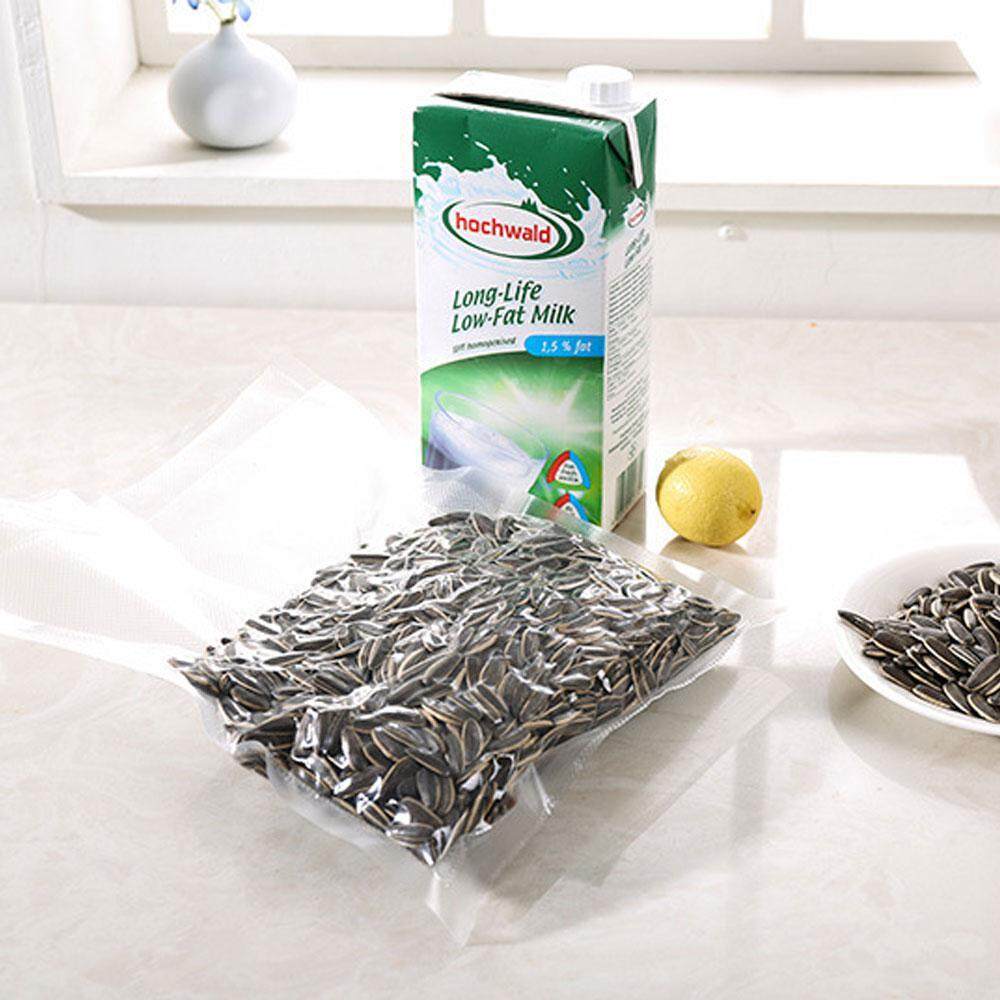 BuyBowie [FDA Chứng Nhận] 100 CHIẾC Máy Hút Chân Không Dán Miệng Túi Xách, Túi Bảo Quản Thực Phẩm cho FoodSaver và Các Tiết Kiệm, KHÔNG CHỨA BPA, Tuyệt Vời cho: Vide