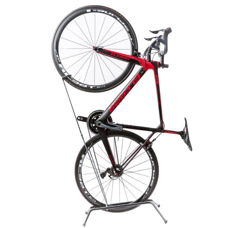 vertical mountain bike rack
